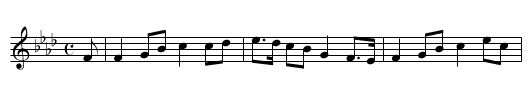 Rushy Glen, The - staff notation