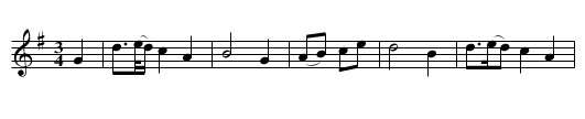 Russan Waltz - staff notation