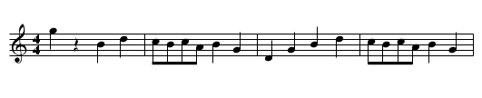 Russian 2-step (1) - staff notation