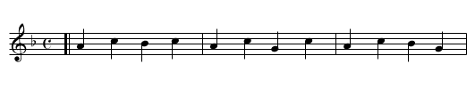 RUSSIAN HYMN - staff notation