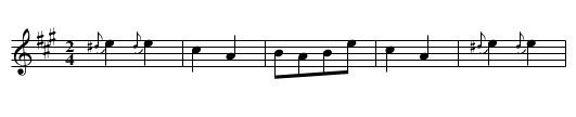 Russian Tippet, The - staff notation