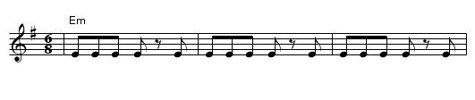 Rustemul - staff notation