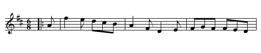 Rustic Reel - staff notation