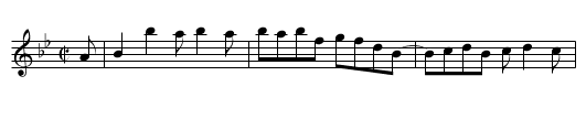Ruth's Rag - staff notation
