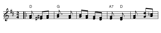Ruzmarin - staff notation