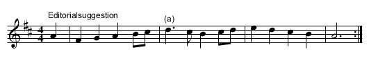 RVW2/1/107 Come All You Valiant Shepherds - staff notation