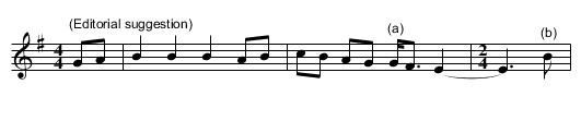 RVW2/1/189 Royal George - staff notation
