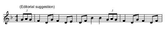 RVW2/1/203 Liverpool Hornpipe - staff notation