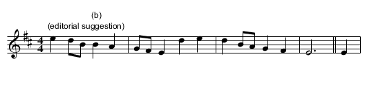 RVW2/1/39 May Song - staff notation
