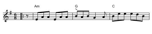 Ryan's Favorite - staff notation