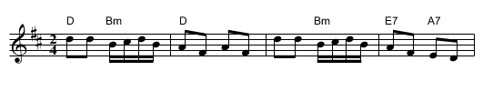 Ryan's Polka - staff notation