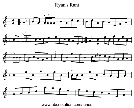 Ryan's Rant - staff notation