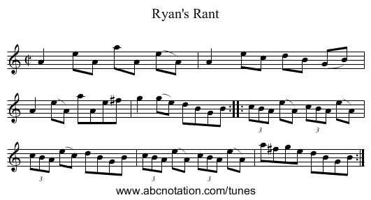 Ryan's Rant - staff notation