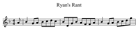 Ryan's Rant - staff notation