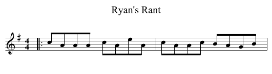 Ryan's Rant - staff notation