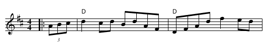 Rye Twist                            play 5 times - staff notation