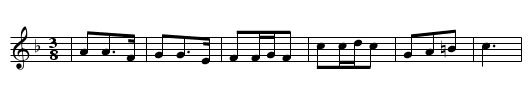 S SCHWIMME ZWEI FISCHLE IM BODESEE - staff notation