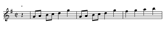 Sabina and Strephon(missing image). PFD3.135 - staff notation