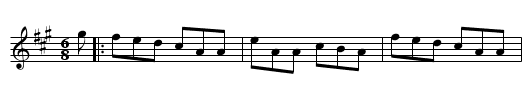 'Saddle The Pony (2nd setting) (doublejig) 0718 - staff notation