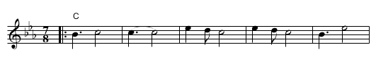Sadilo Mome - staff notation