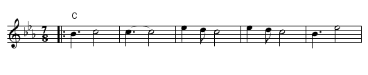 Sadilo Mome - staff notation
