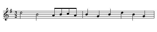 Sadler's Wells. JJo4.137 - staff notation
