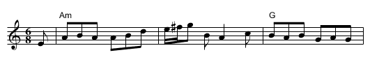 Sae Braley As I Was Kiss'd Yestreen - staff notation