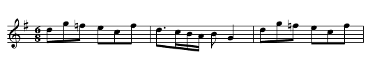 Sage Leaf - staff notation