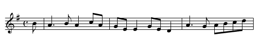Sailing into Walpole's Marsh - staff notation