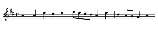 Sailor Jack [2] - staff notation