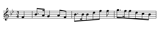 Sailor loved a farmer's daughter, A - staff notation