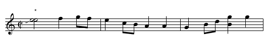 Sailor Springs - staff notation
