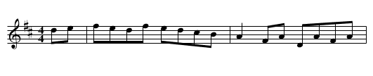 Saint Anne's - staff notation
