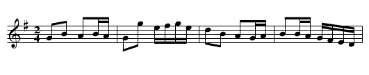 Saint Mary's - staff notation