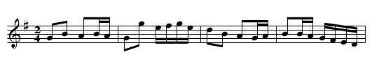 Saint Mary's - staff notation