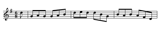 Saint Patrick's day in the morning - staff notation