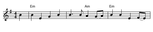 Saladin Mutiny, The - staff notation