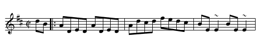 Salamanca Reel, The - staff notation