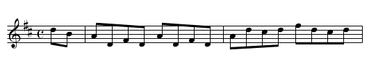Salamanca - staff notation