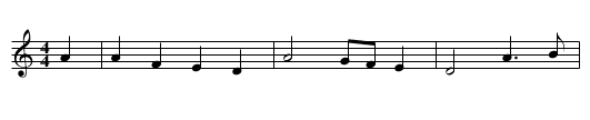 Salisbury Plain Version 1 of 3 - staff notation