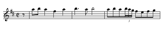 Sally Ann [1] - staff notation