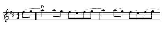Sally Ann - staff notation