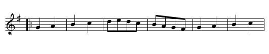 Sally Gardens (Harmony line - staff notation
