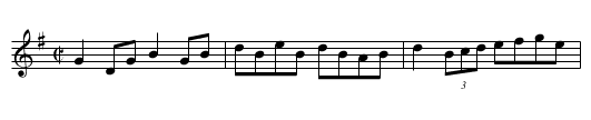 Sally Gardens, The - staff notation