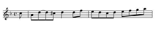 Sally Kelly's Reel - staff notation