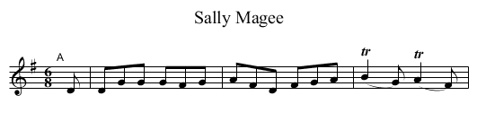 Sally Magee - staff notation