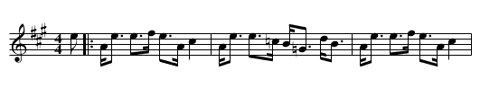 Salmon Tails up the Water - staff notation