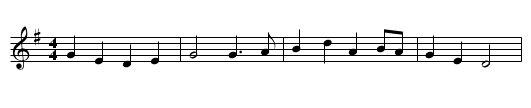 Salmon tails up the water - staff notation