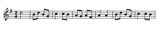 Saltón (CT 335) - staff notation