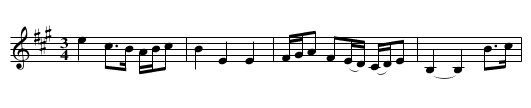 Salutation - staff notation